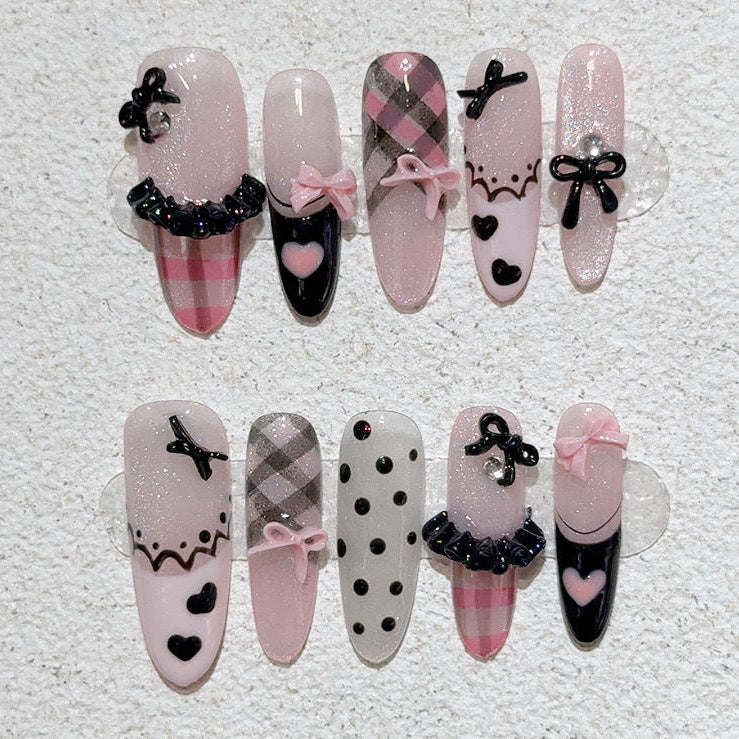 地雷プリンセスチェックリボン