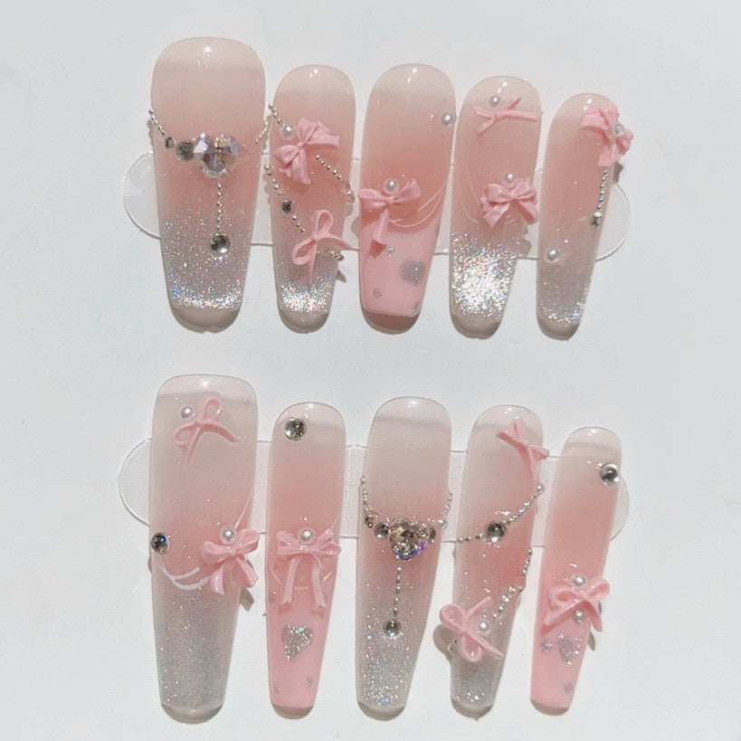 クリスタルハートとドーリーリボン