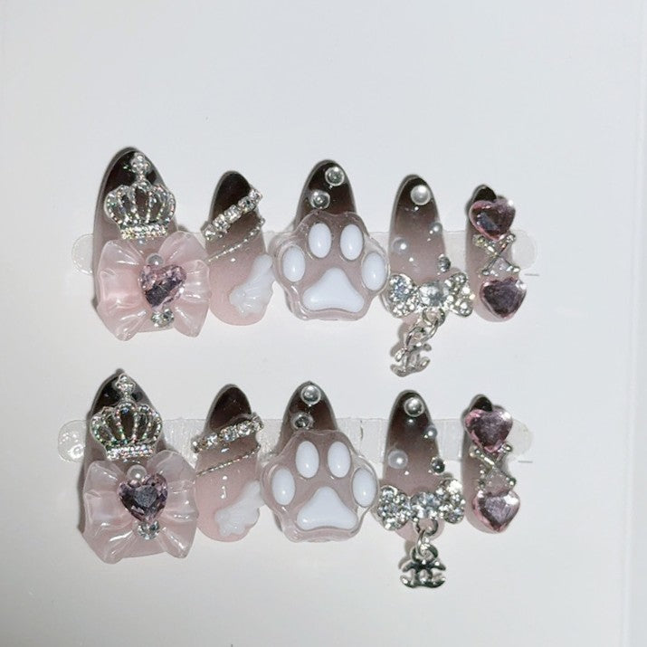 肉球ミルキーグラデーション