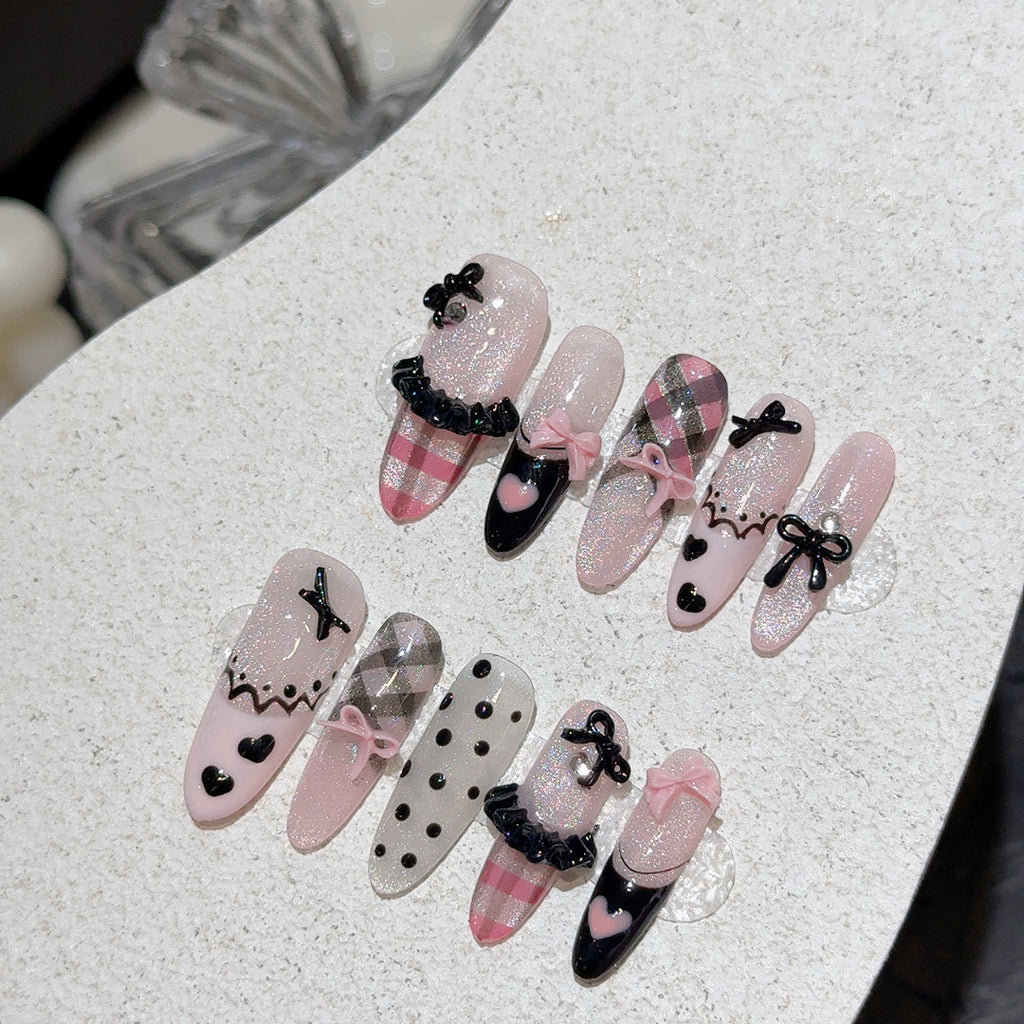 地雷プリンセスチェックリボン