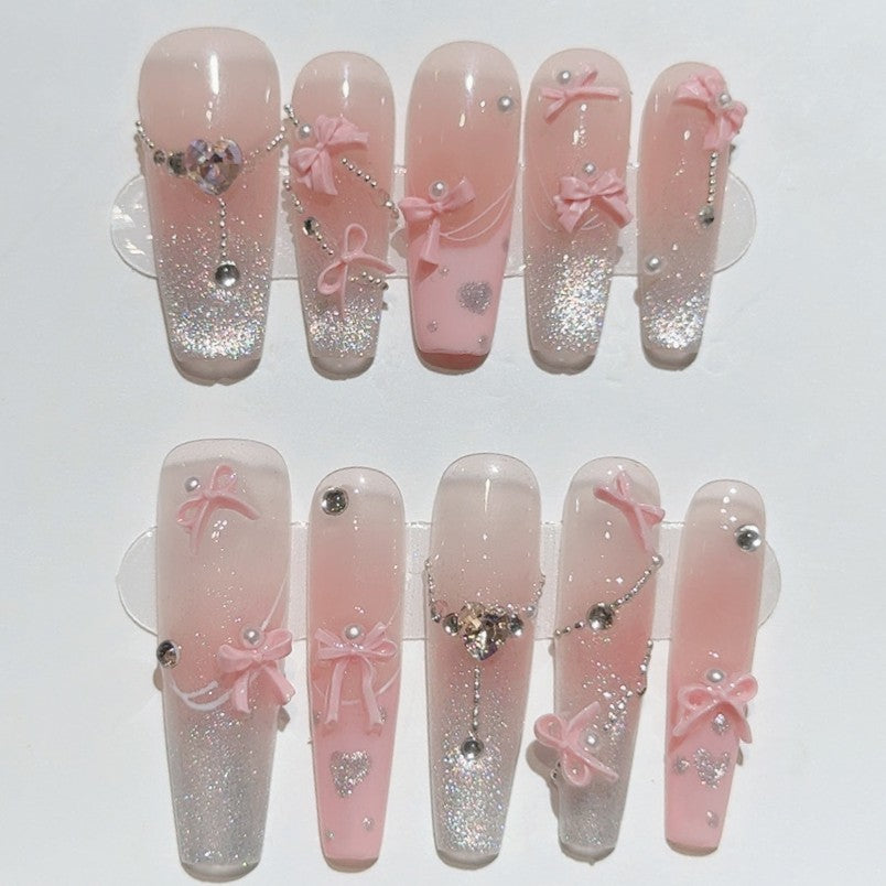 クリスタルハートとドーリーリボン