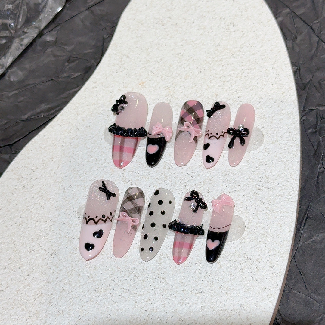 地雷プリンセスチェックリボン