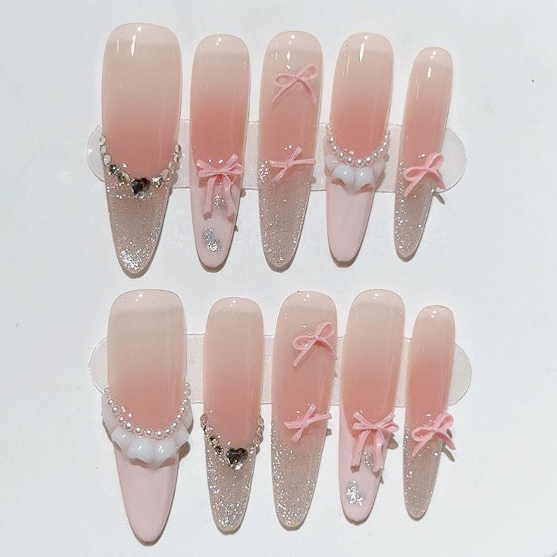 ちゅるん♡ベビーピンクリボン