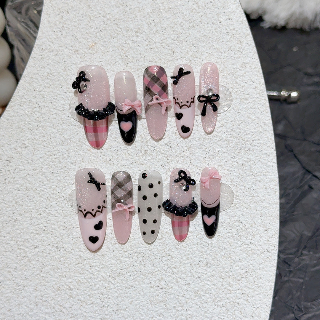 地雷プリンセスチェックリボン