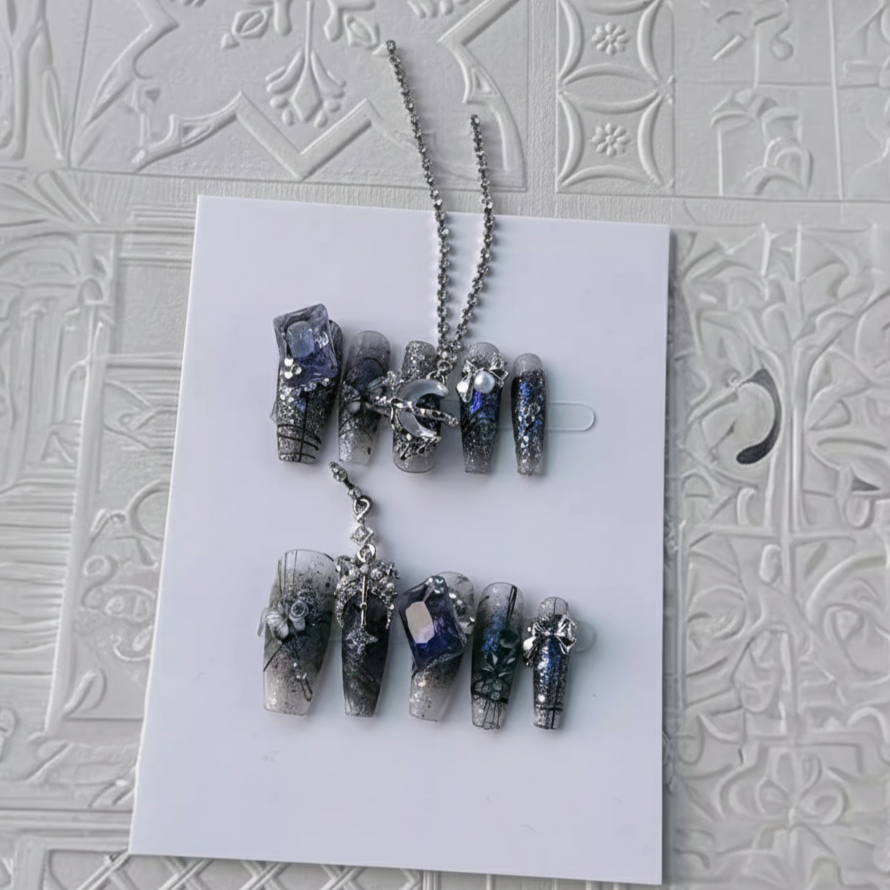 軽奢ゴシックバロックトレンドパープル