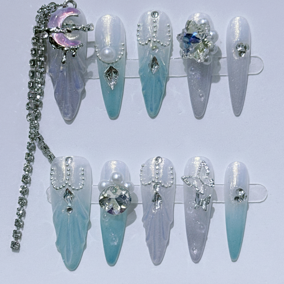 【人魚の鱗】ドリーミーグラデーションチップ