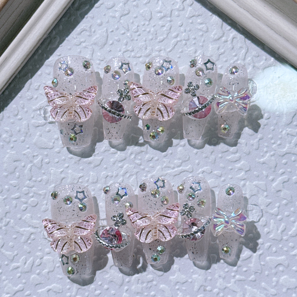 ミスティックムーンのバタフライチップ：ピンク