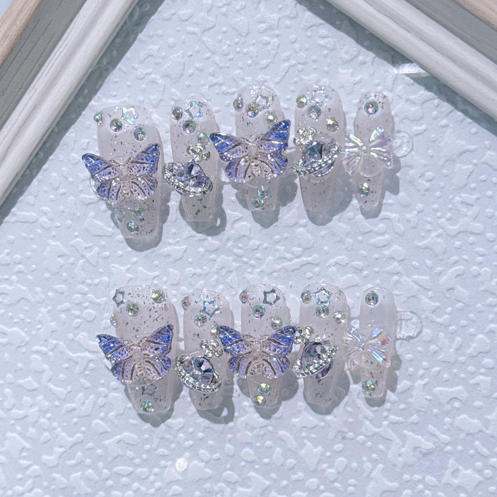 ミスティックムーンのバタフライチップ：パープル