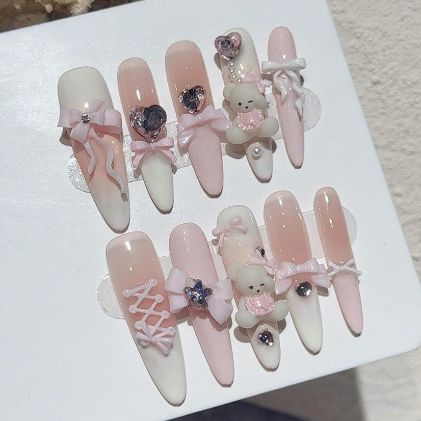 テディベアフリルリボンのツインズコレクション